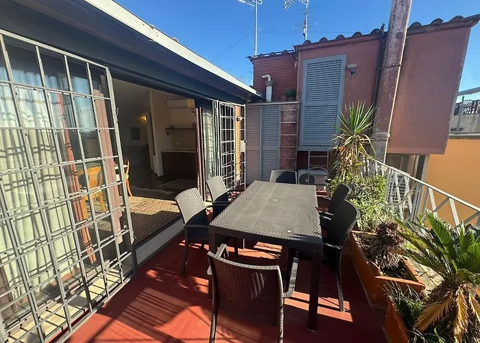 2-level Flat With Terrace In The Heart Of * Rom